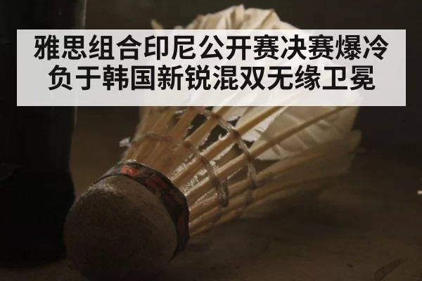 雅思组合印尼公开赛决赛爆冷负于韩国新锐混双无缘卫冕